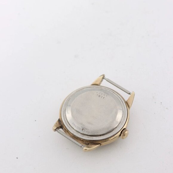 Vintage Wyler 1191 Sunburst Men's Automatic Wristwatch Swiss Gold FIlled - Picture 4 of 4